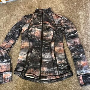 Lulu lemon dance studio jacket size 6 pink black